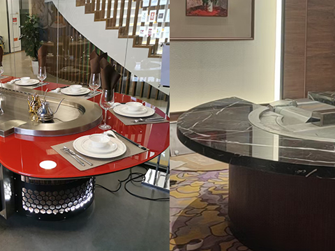 鐵板燒設(shè)備大理石臺面參考樣式-鐵板燒設(shè)備多少錢一臺,報價,價格多少